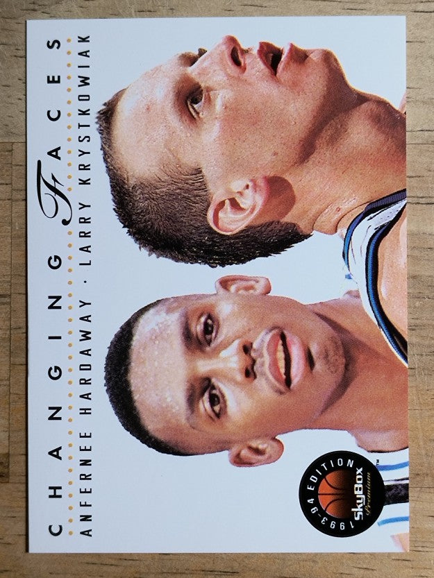 1993-94 SkyBox Premium #310 Anfernee Hardaway CF/Larry Krystkowiak