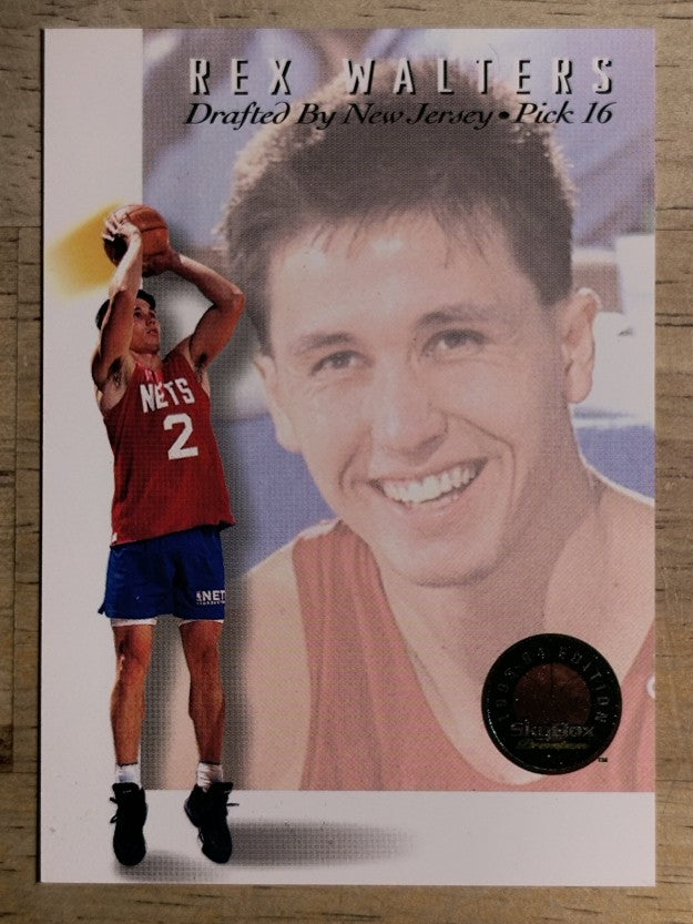 1993-94 SkyBox Premium Draft Picks #DP16 Rex Walters