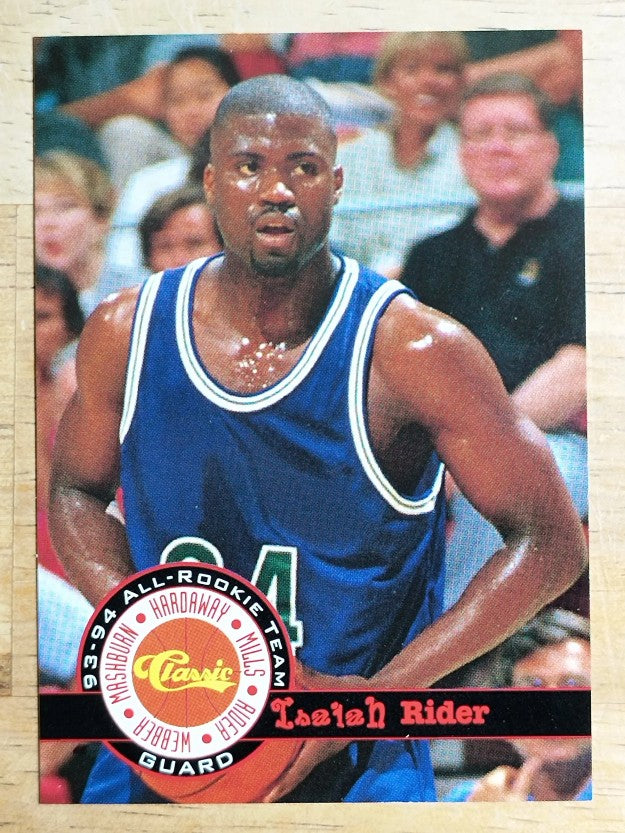 1994 Classic #15 Isaiah Rider ART
