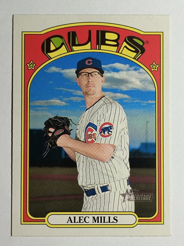 2021 Topps Heritage #76 Alec Mills