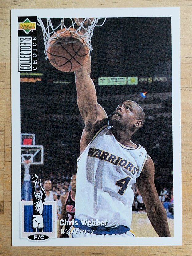 1994-95 Collector's Choice #4 Chris Webber