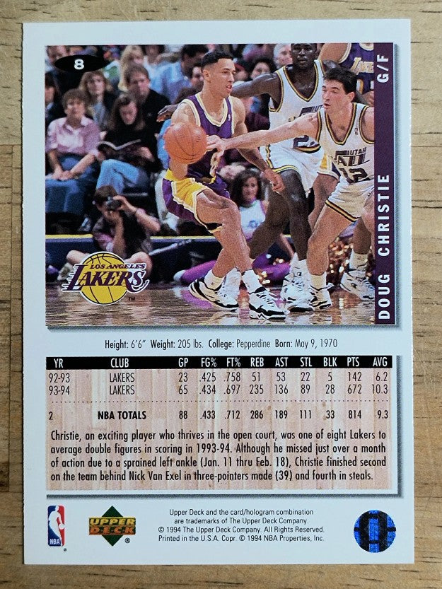 1994-95 Collector's Choice #8 Doug Christie