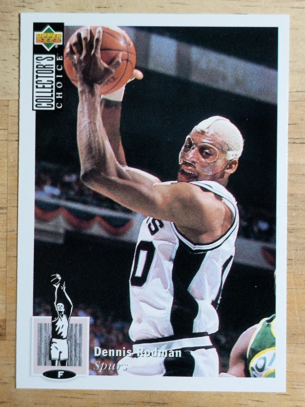 1994-95 Collector's Choice #10 Dennis Rodman