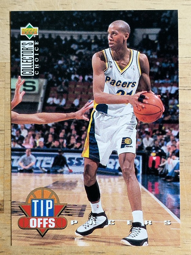 1994-95 Collector's Choice #176 Reggie Miller TO