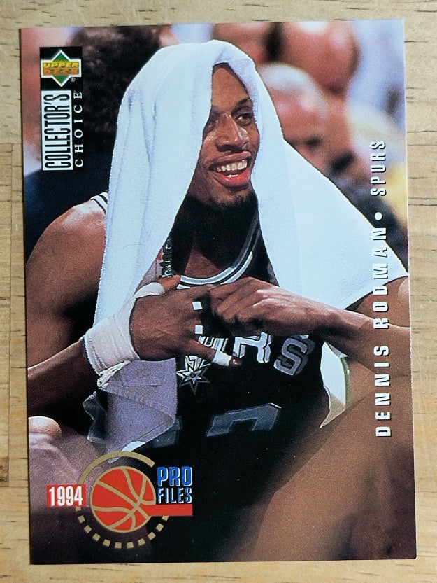 1994-95 Collector's Choice #202 Dennis Rodman PRO