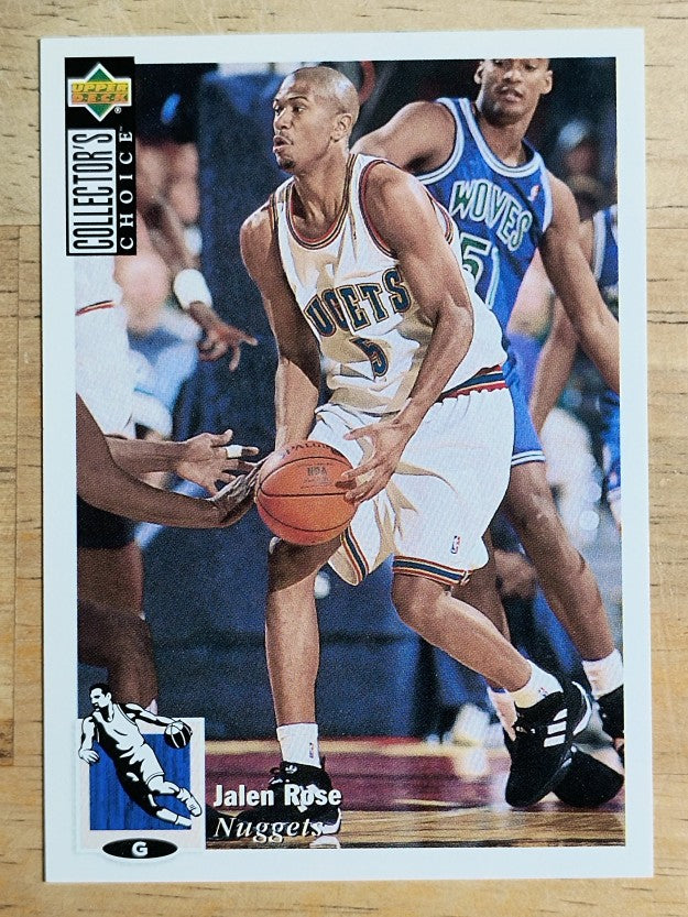 1994-95 Collector's Choice #238 Jalen Rose RC
