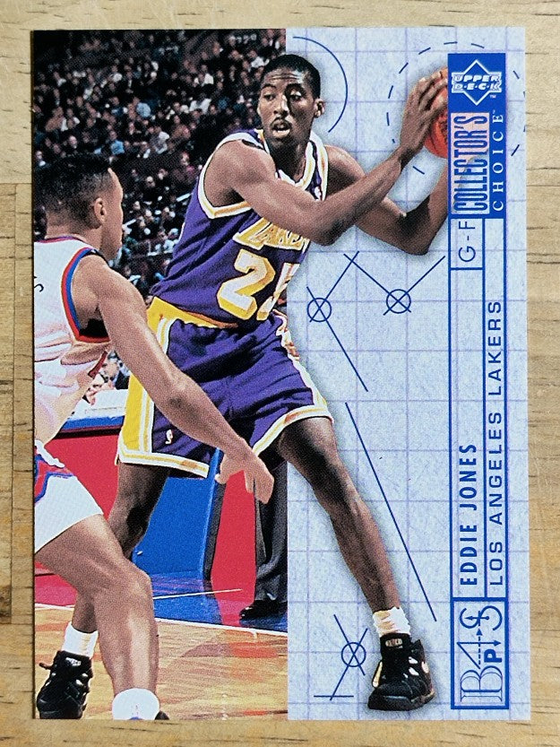 1994-95 Collector's Choice #384 Eddie Jones BP