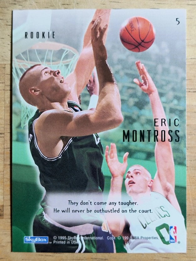 1994-95 Emotion #5 Eric Montross RC