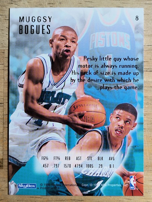 1994-95 Emotion #8 Muggsy Bogues