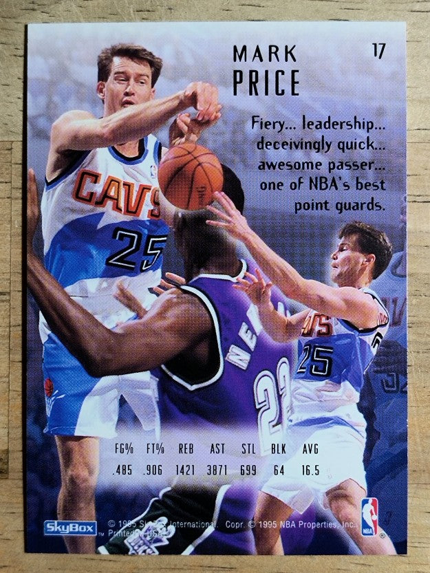 1994-95 Emotion #17 Mark Price