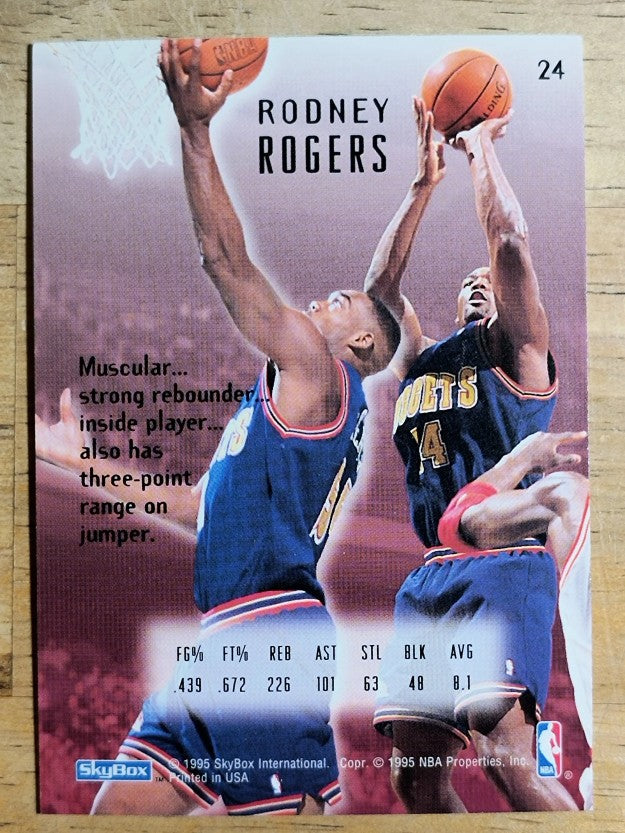 1994-95 Emotion #24 Rodney Rogers