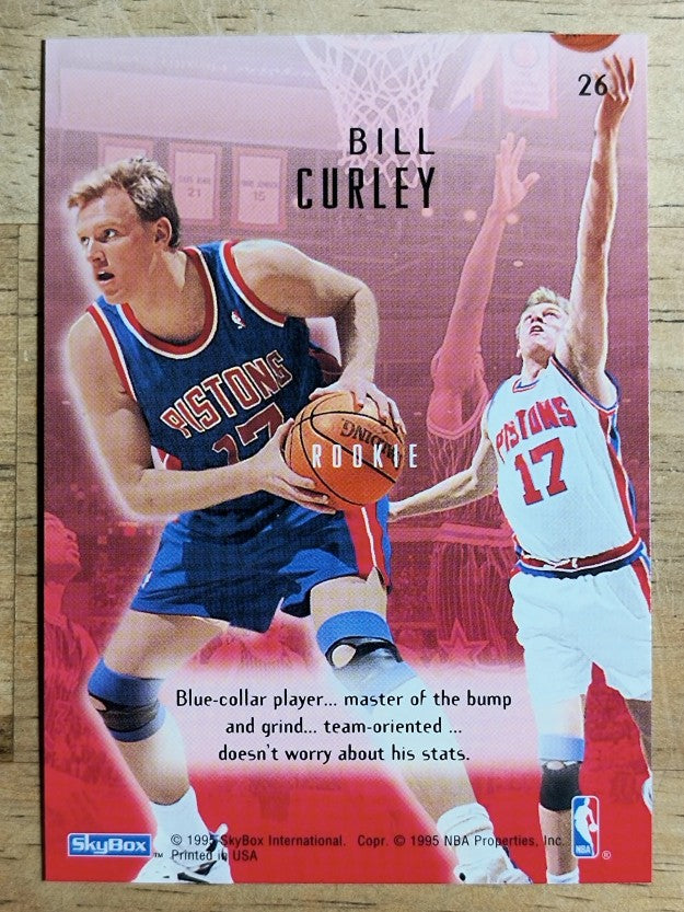 1994-95 Emotion #26 Bill Curley RC
