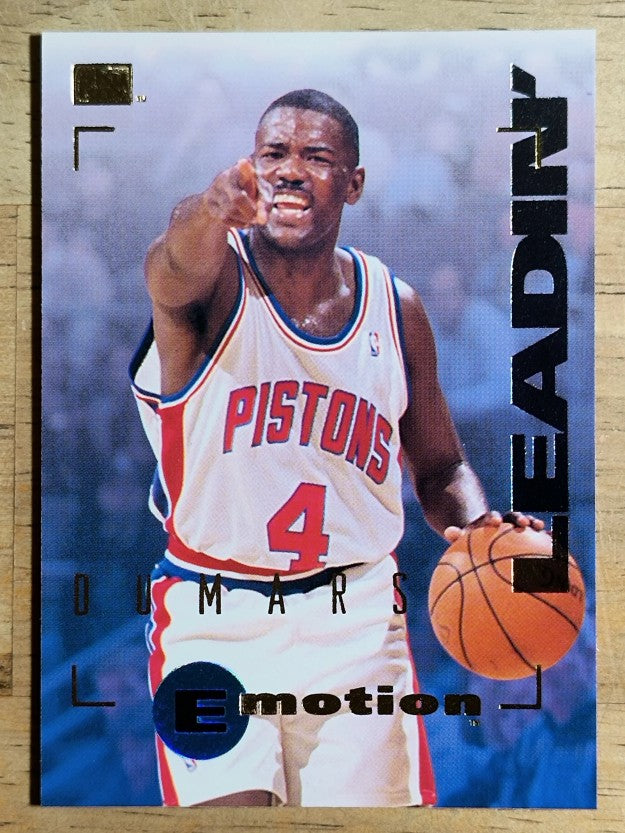 1994-95 Emotion #27 Joe Dumars