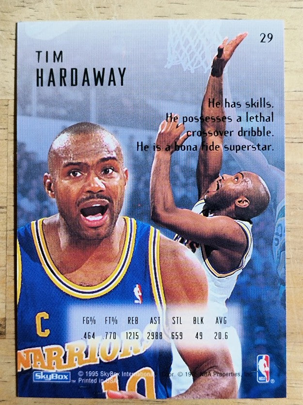 1994-95 Emotion #29 Tim Hardaway