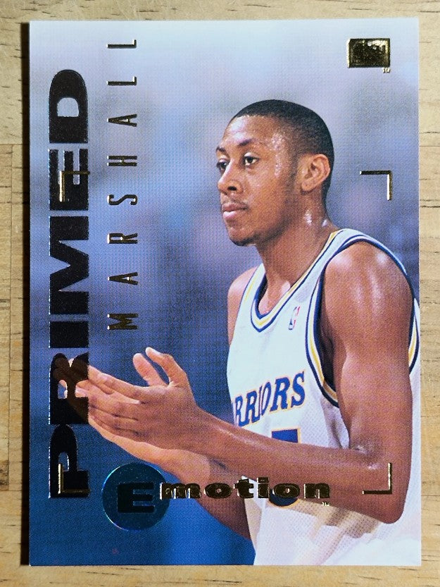 1994-95 Emotion #30 Donyell Marshall RC