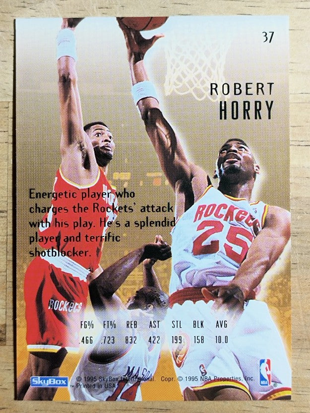 1994-95 Emotion #37 Robert Horry