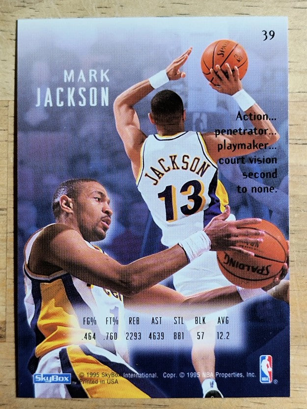 1994-95 Emotion #39 Mark Jackson