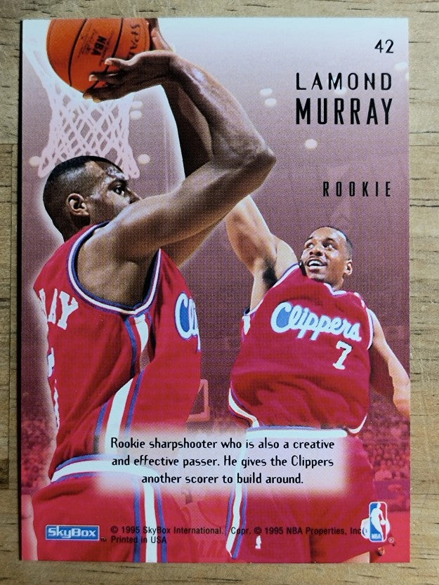 1994-95 Emotion #42 Lamond Murray RC