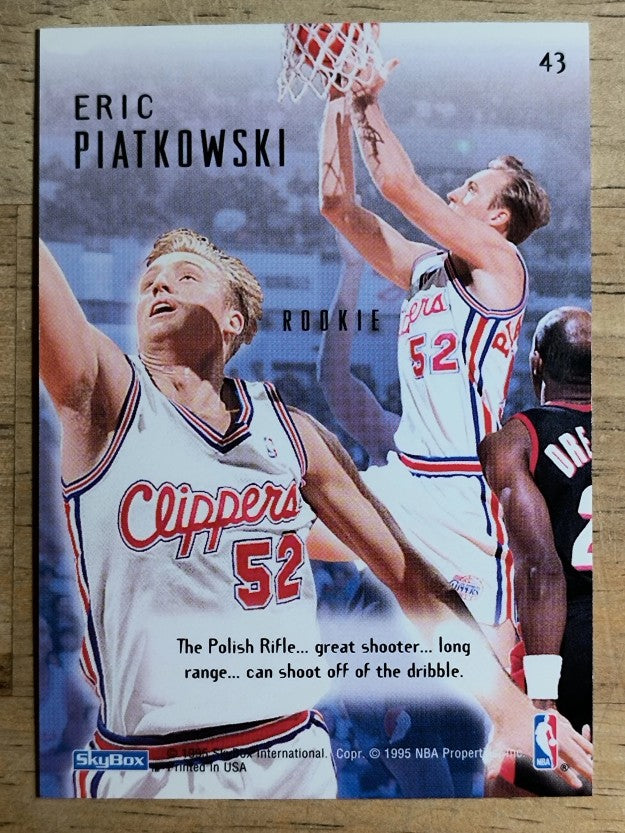 1994-95 Emotion #43 Eric Piatkowski RC