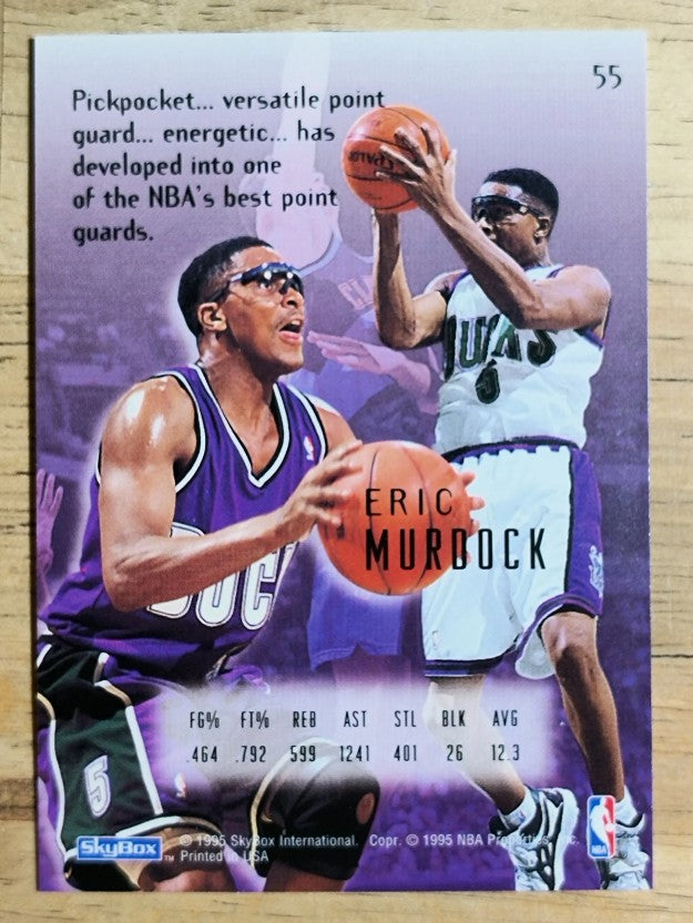 1994-95 Emotion #55 Eric Murdock