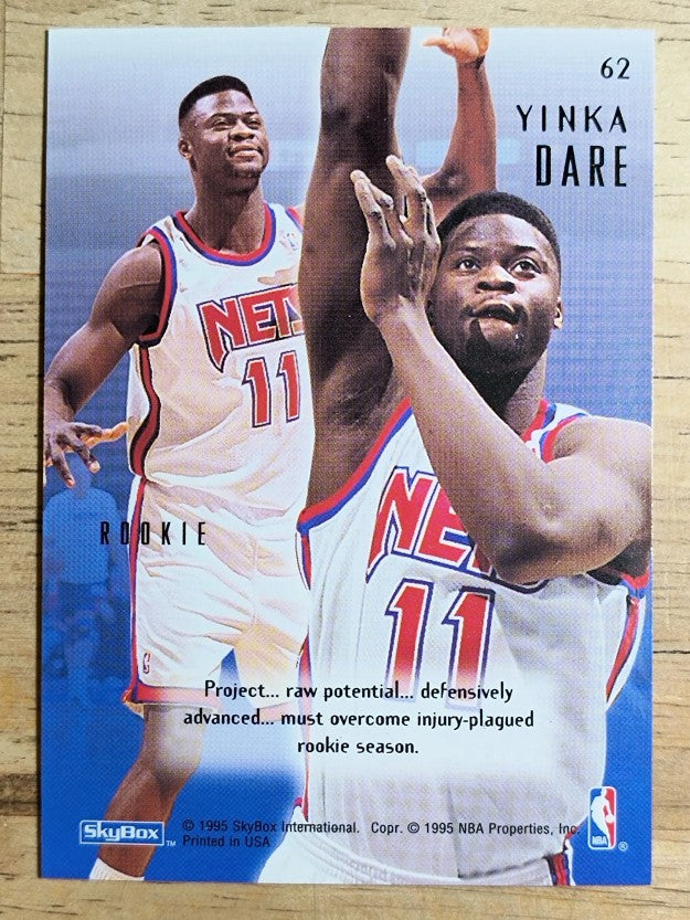 1994-95 Emotion #62 Yinka Dare RC