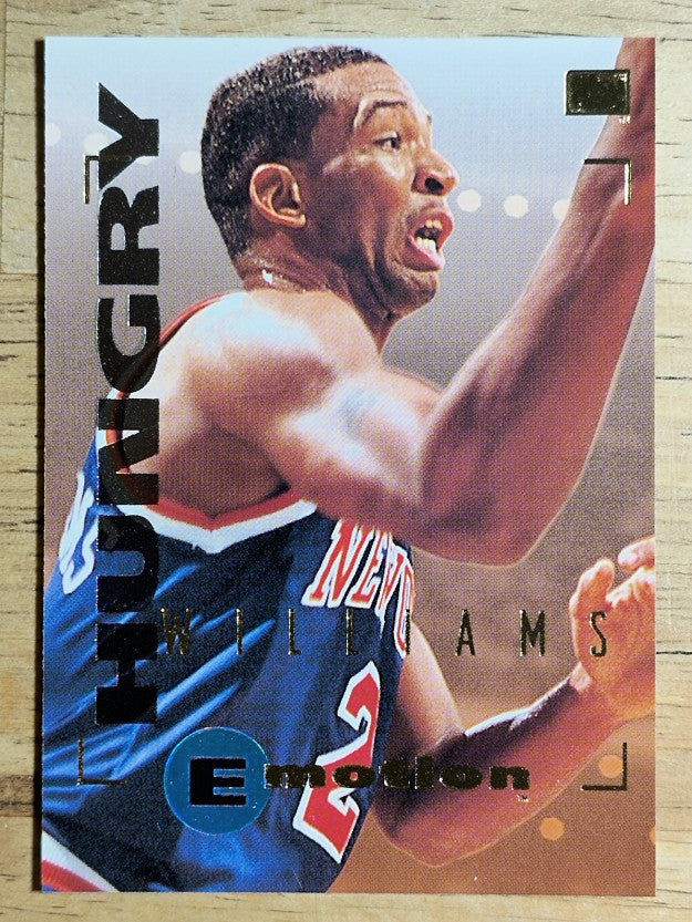 1994-95 Emotion #66 Monty Williams RC
