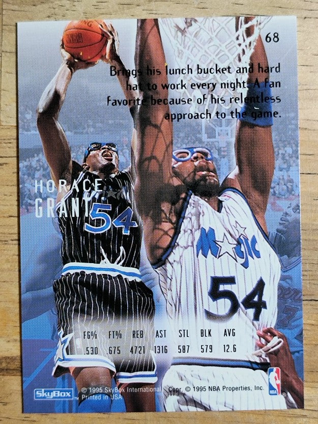 1994-95 Emotion #68 Horace Grant