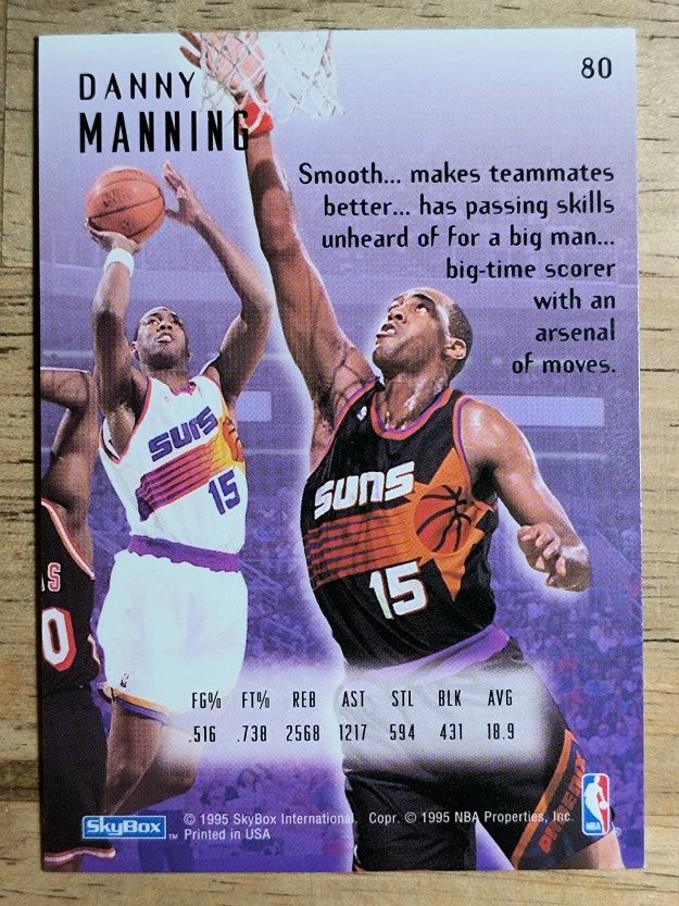 1994-95 Emotion #80 Danny Manning