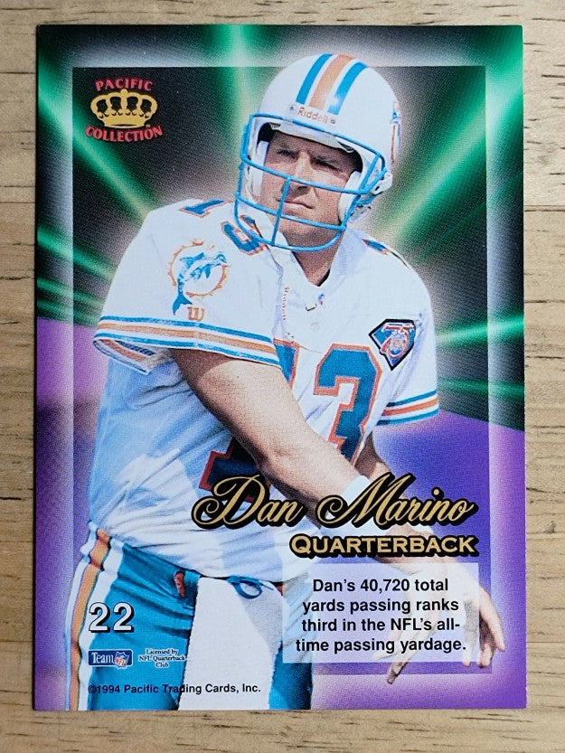 1994 Pacific Triple Folders Rookies and Stars #22 Dan Marino