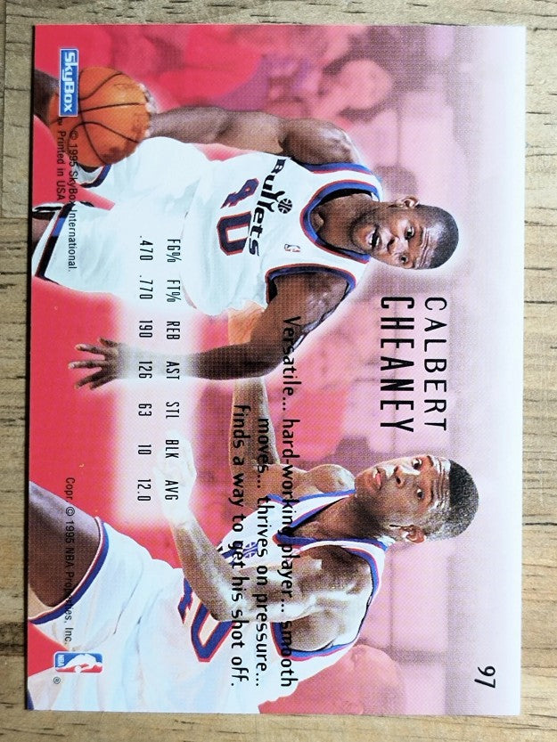 1994-95 Emotion #97 Calbert Cheaney