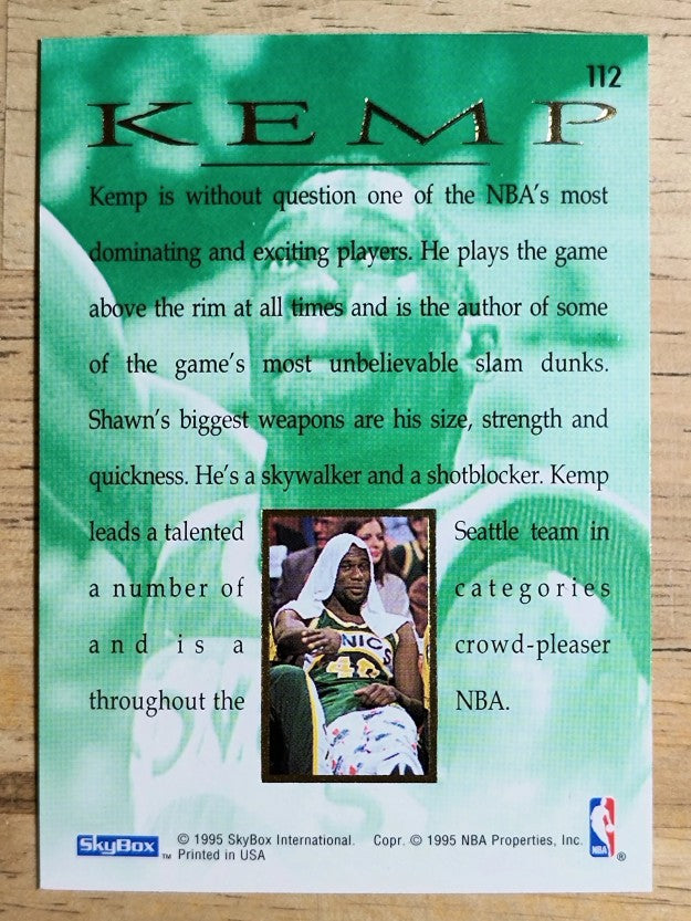 1994-95 Emotion #112 Shawn Kemp MAS