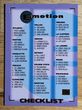 1994-95 Emotion #121 Checklist