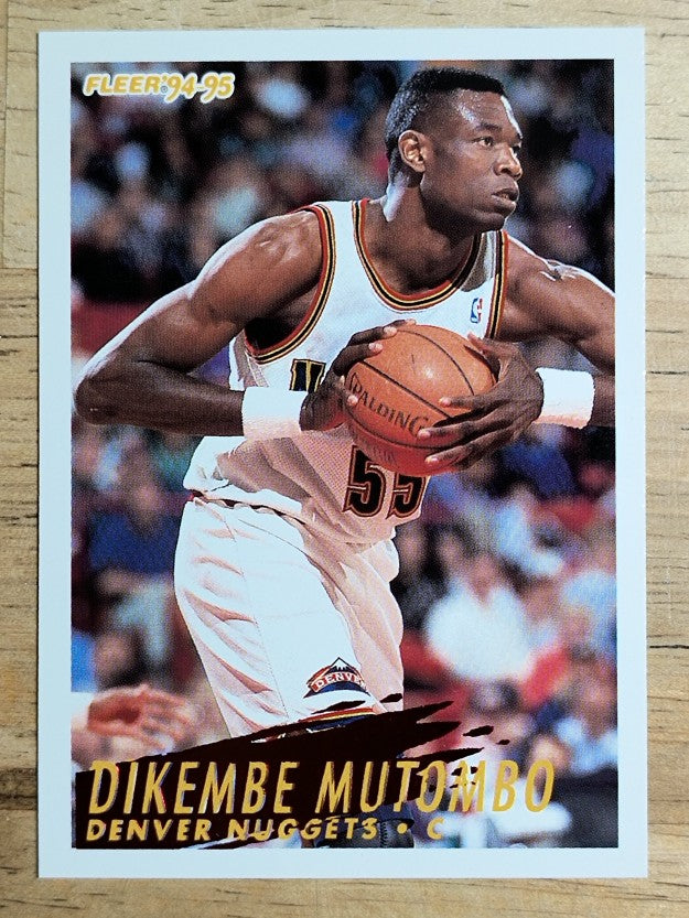 1994-95 Fleer #58 Dikembe Mutombo