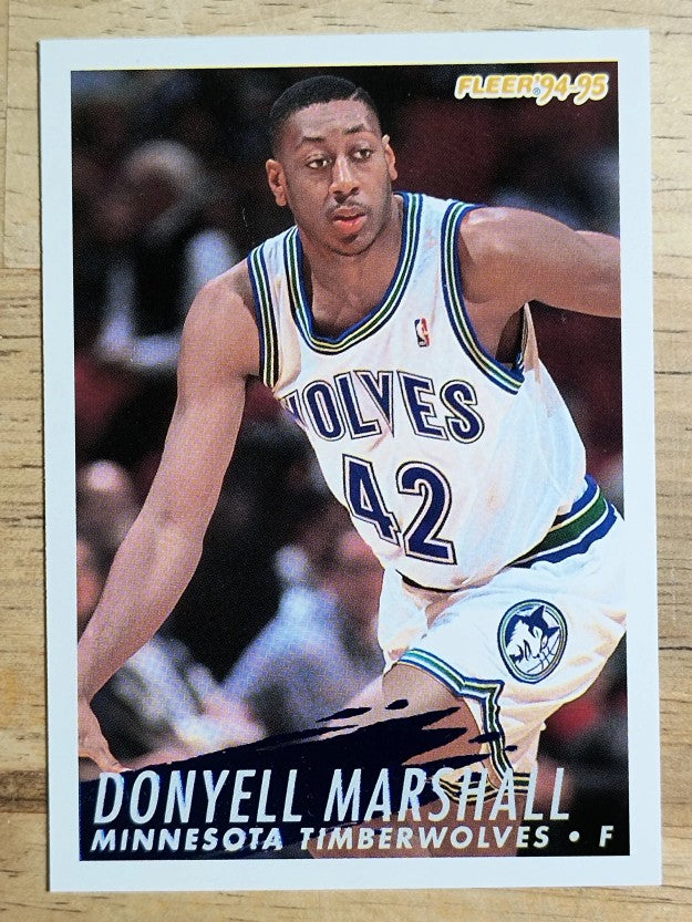 1994-95 Fleer #325 Donyell Marshall RC