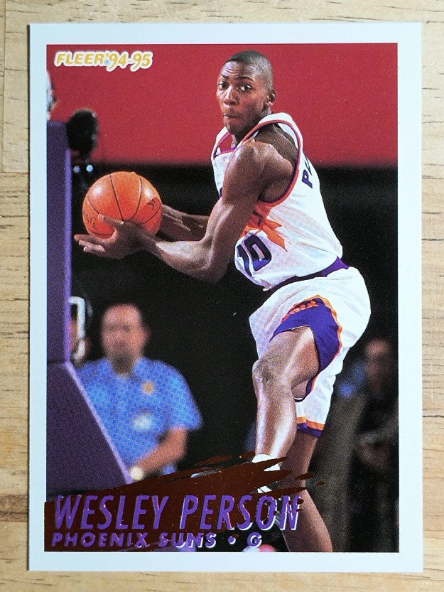 1994-95 Fleer #351 Wesley Person RC