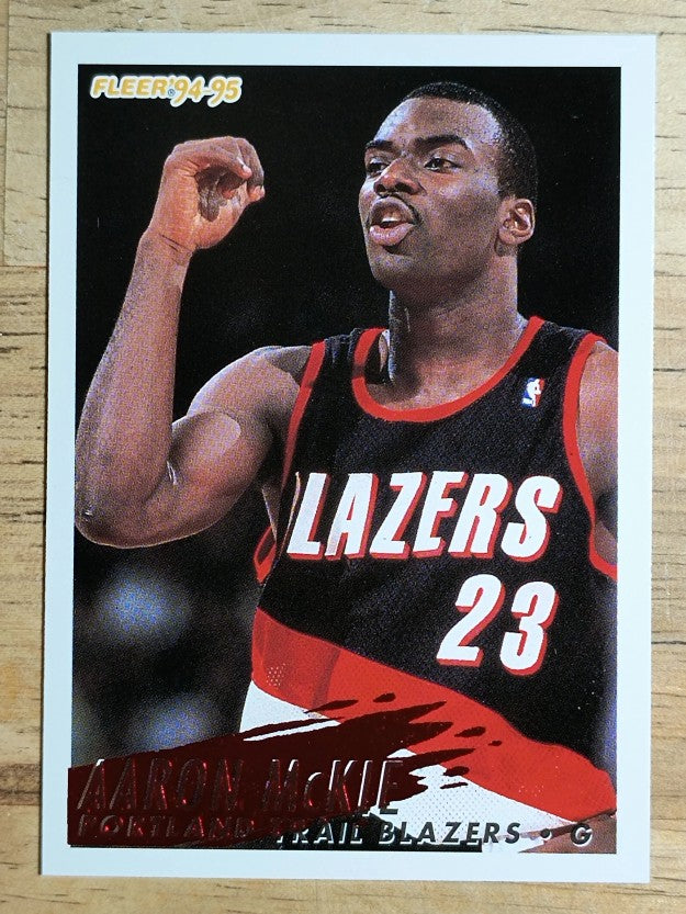 1994-95 Fleer #359 Aaron McKie RC
