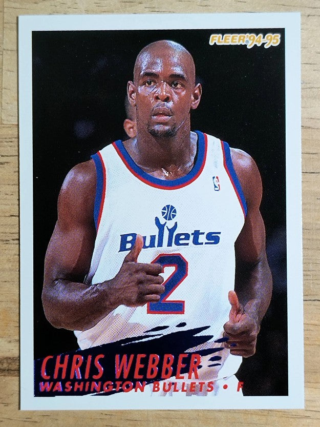 1994-95 Fleer #387 Chris Webber