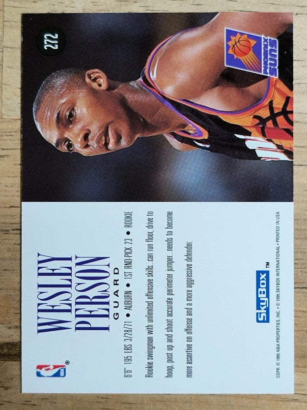 1994-95 SkyBox Premium #272 Wesley Person RC