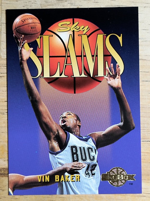 1994-95 SkyBox Premium #301 Vin Baker SSL