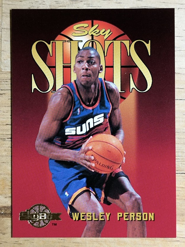 1994-95 SkyBox Premium #322 Wesley Person SSH