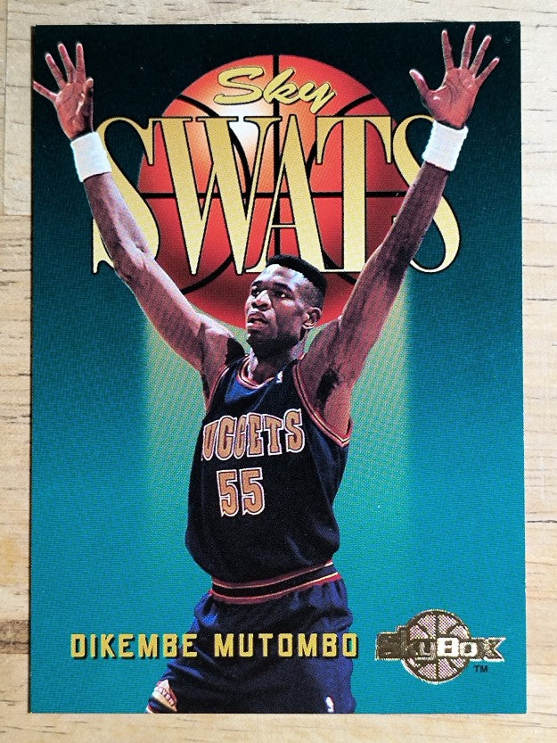 1994-95 SkyBox Premium #332 Dikembe Mutombo SSW