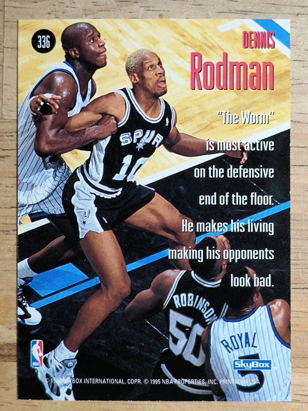 1994-95 SkyBox Premium #336 Dennis Rodman SSW