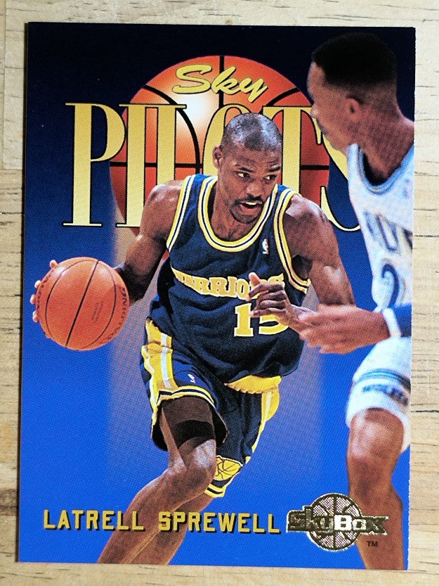 1994-95 SkyBox Premium #348 Latrell Sprewell SPI