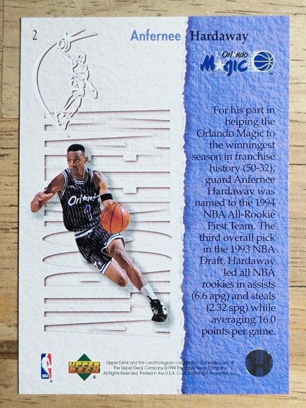 1994-95 Upper Deck #2 Anfernee Hardaway ART