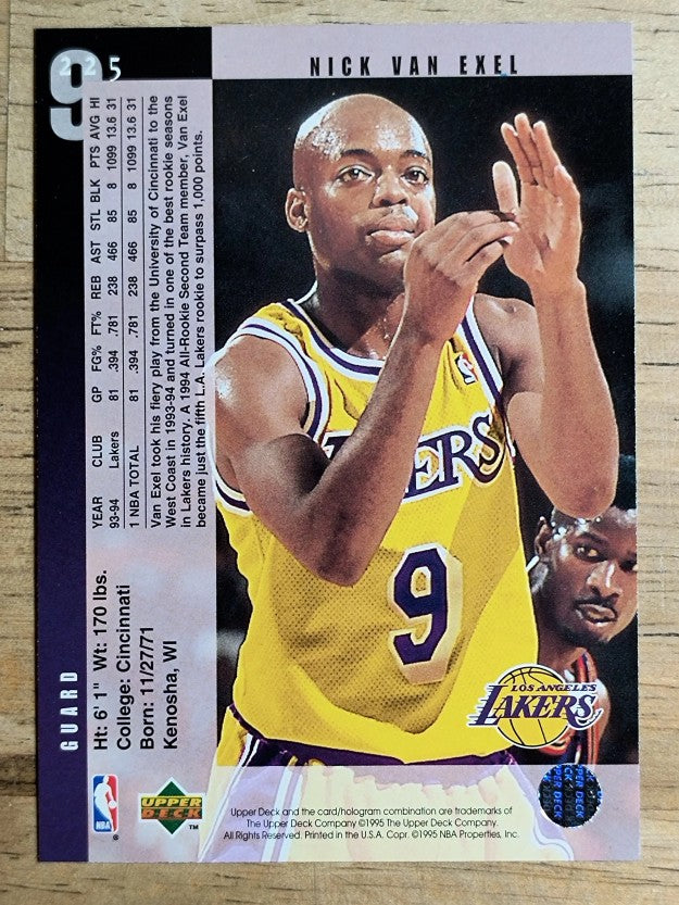 1994-95 Upper Deck #225 Nick Van Exel