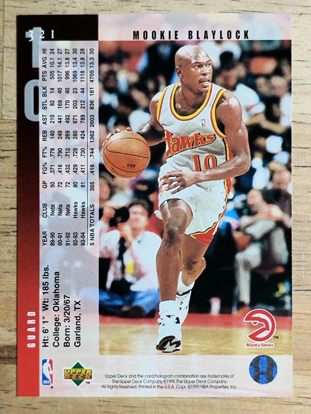 1994-95 Upper Deck #321 Mookie Blaylock
