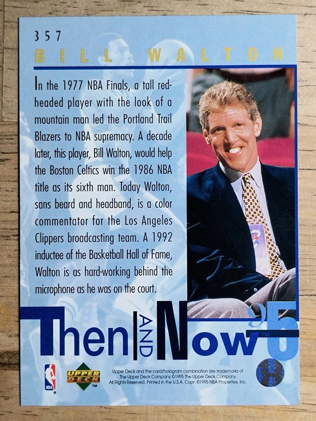 1994-95 Upper Deck #357 Bill Walton TN