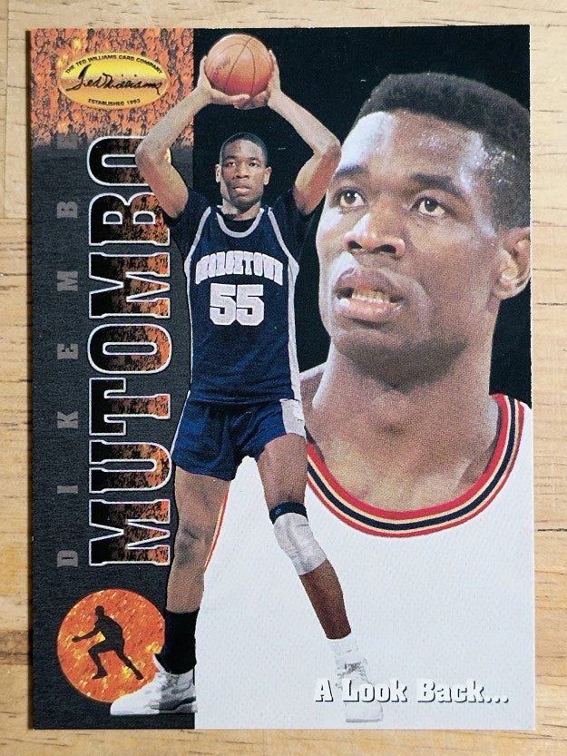 1995 Ted Williams #87 Dikembe Mutombo FB