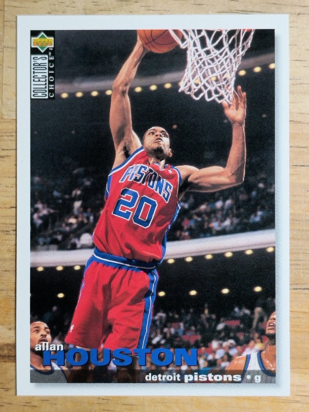 1995-96 Collector's Choice #80 Allan Houston