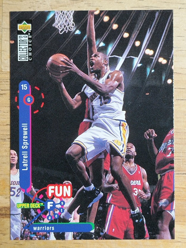 1995-96 Collector's Choice #174 Latrell Sprewell FF